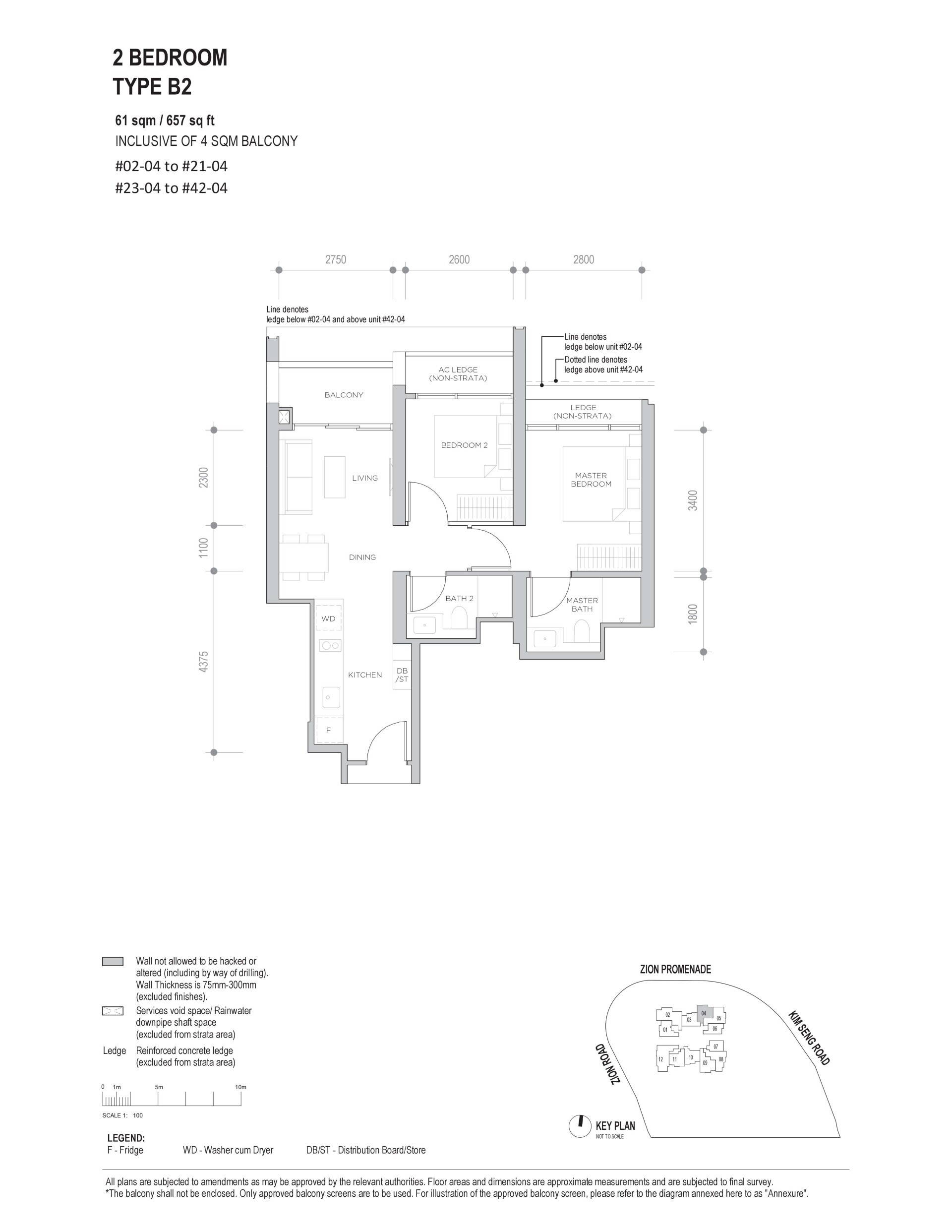 Promenade Peak floorplan
